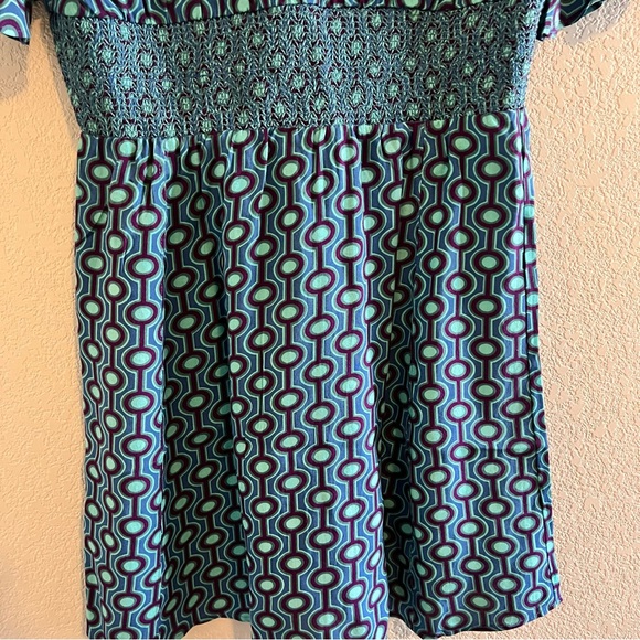 Urban Outfitters Retro Style Geometric Dress Size Large - Picture 9 of 11
